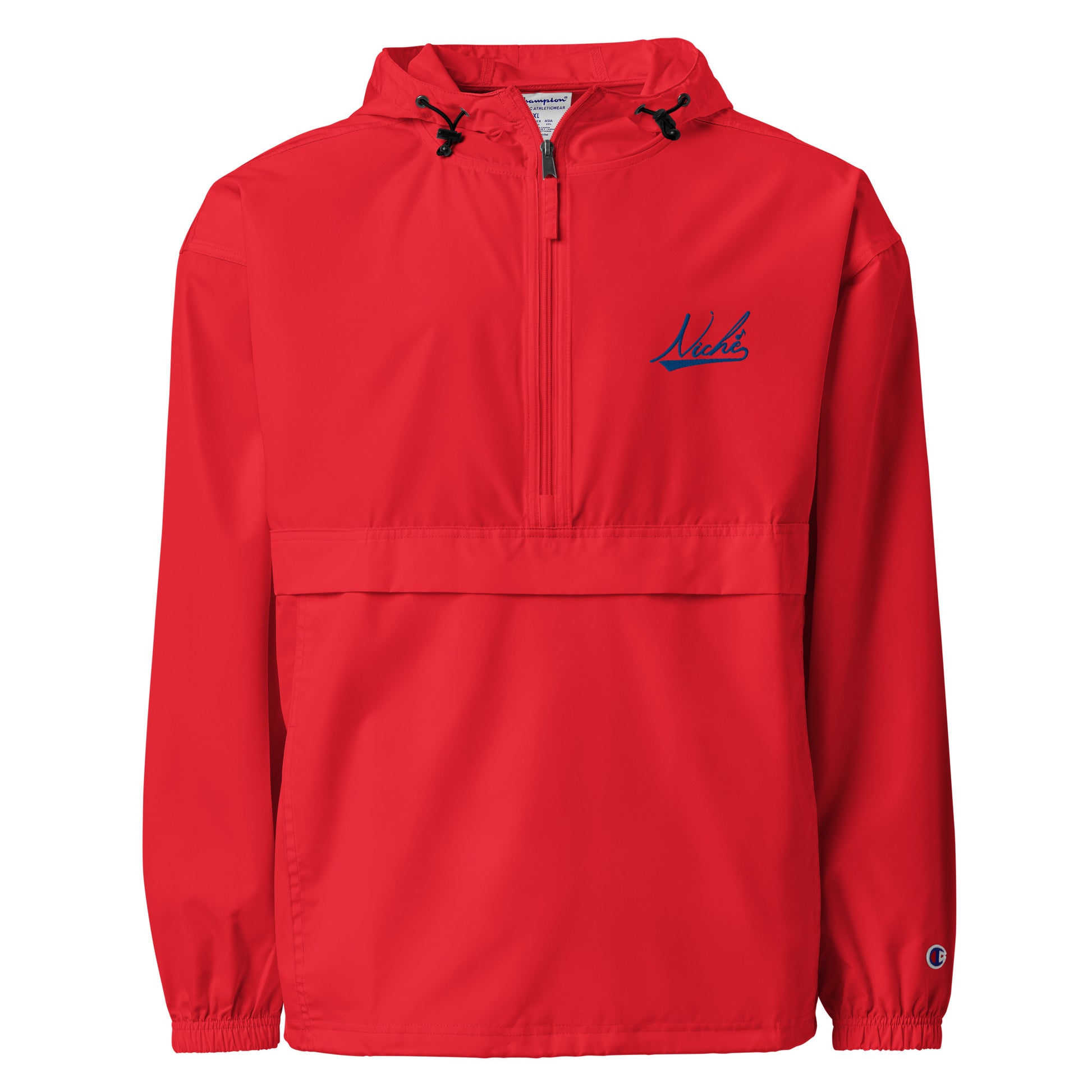 NICHÉ BY BQE Embroidered Champion Packable Jacket – Niche by Bqe